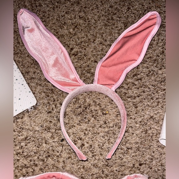 New Halloween Pink Bunny Costume 7pcs - Picture 8 of 8